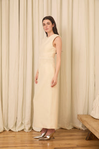 Dolores Midi Dress in Bouclé