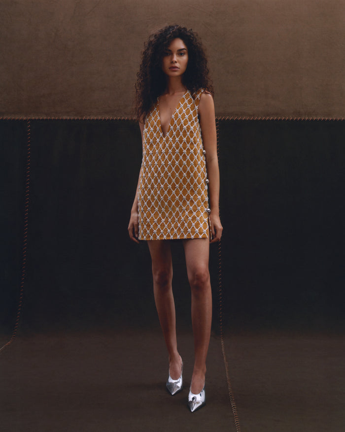 Annie Suede Mini Dress
