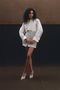 Philippa Shirtdress in Organza