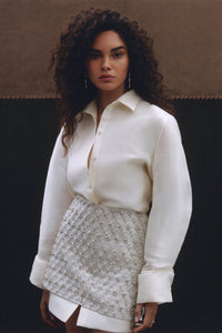 Philippa Shirtdress in Organza