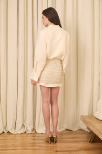 Philippa Shirtdress in Soft Silk