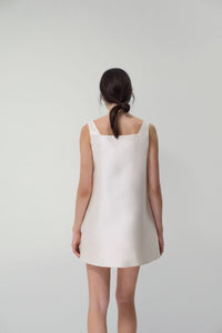 Beau Dress in Mikado Shantung