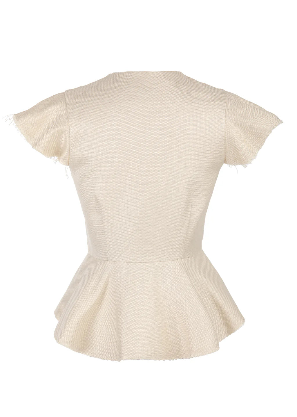 Shelley Top in Ivory Basetweave