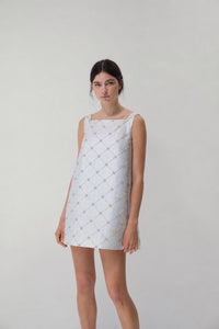 Beau Dress in Crystal Lattice