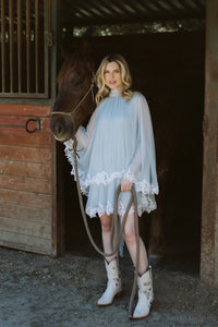 Wylie Dress in Light Blue