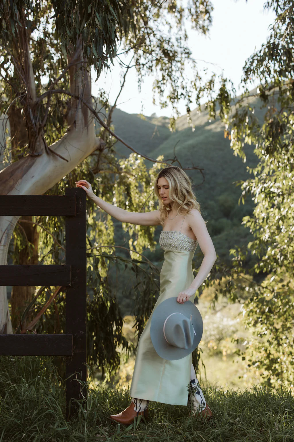 Emily Dress in Sage