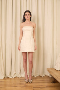 Tatum Mini Dress in Quilted Cotton Chintz